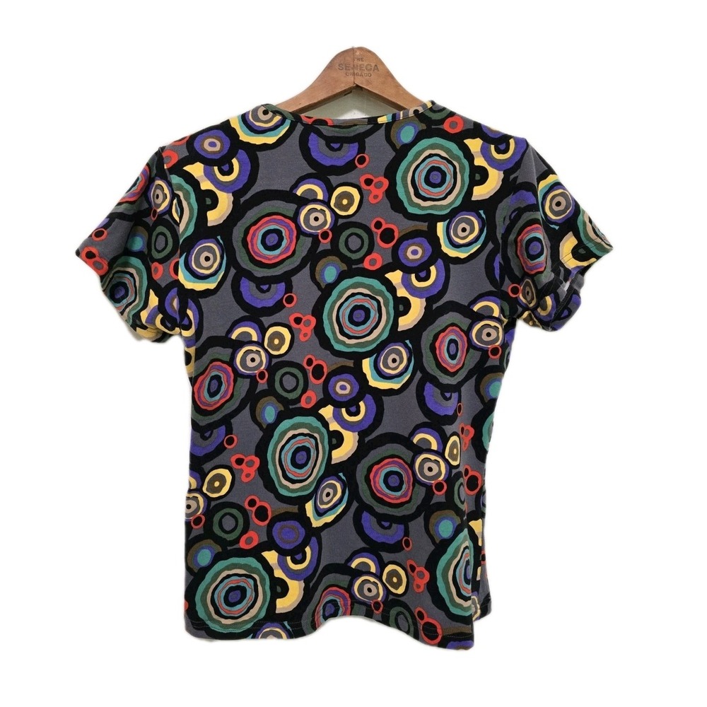 MOMA Abstract Circle Shirt Womens Wassily Kandinsky Y2K Vintage Size Small - Picture 2 of 6